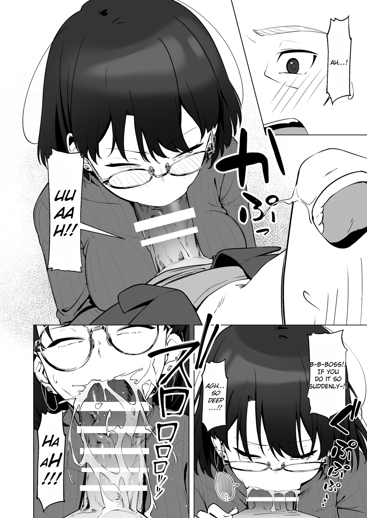 Hentai Manga Comic-My first sexual experience was with the boss of the cafe I'd been going to for 16 years-Read-19